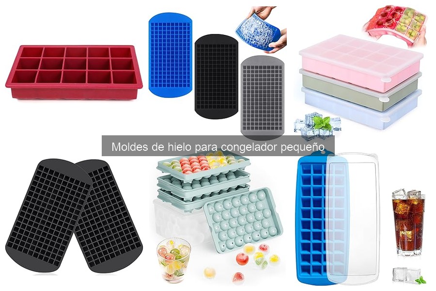 Moldes de Hielo para Congelador Pequeño: ¿Qué Son y Usos?