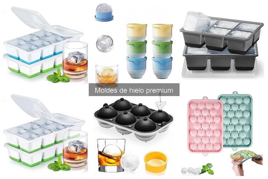 Moldes de Hielo Premium: Materiales que Mejoran su Calidad