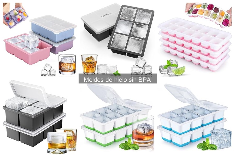 Moldes de hielo sin BPA vs. tradicionales: pros y contras