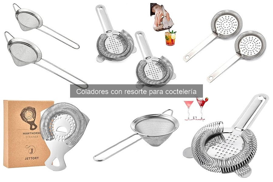 ¿Necesitas un colador con resorte para cocktails? Descúbrelo