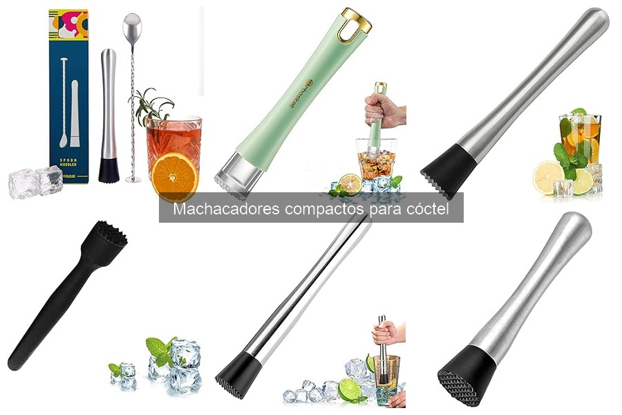 Ofertas en Machacadores Compactos para Cócteles