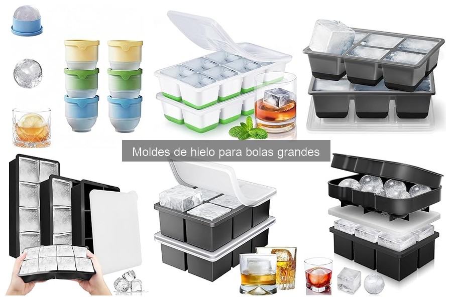 Ofertas en moldes de hielo para bolas grandes a buen precio