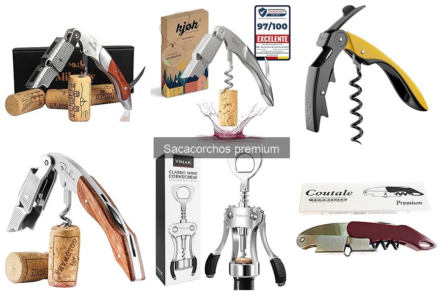 Ofertas y descuentos en sacacorchos premium para vino