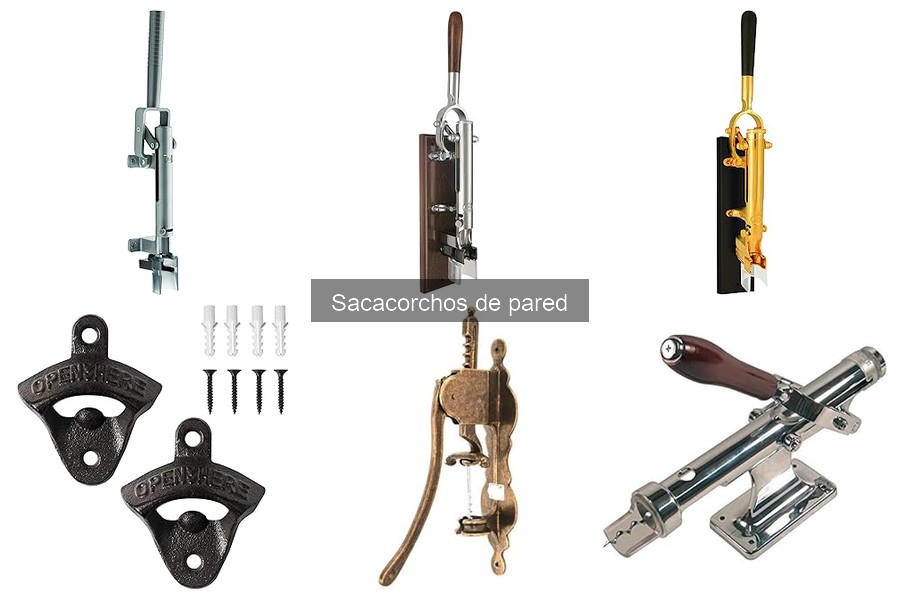 Ofertas y dónde comprar sacacorchos de pared fácilmente