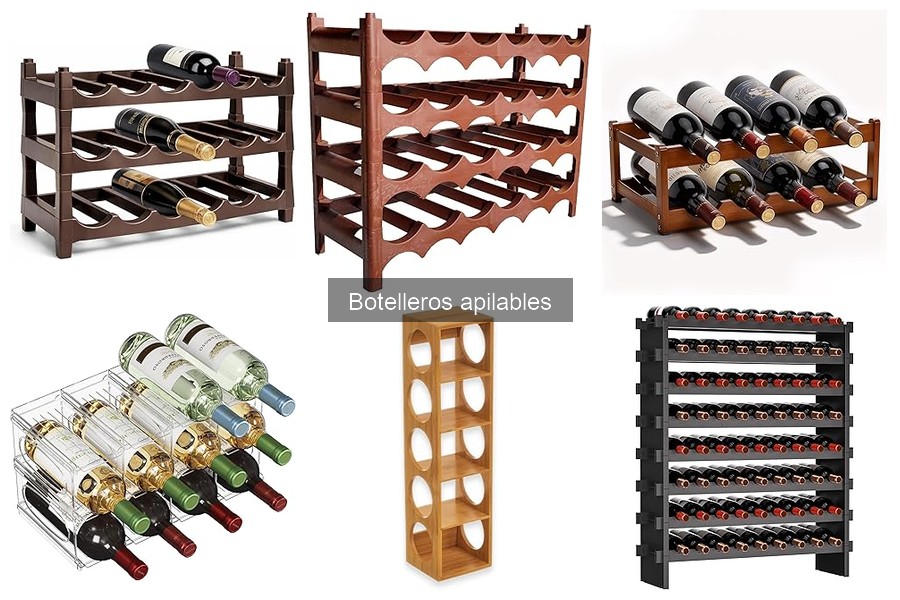 Ofertas y precios de botelleros apilables económicos