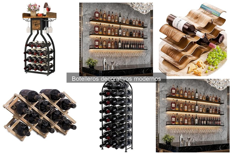 Ofertas y precios de botelleros decorativos modernos