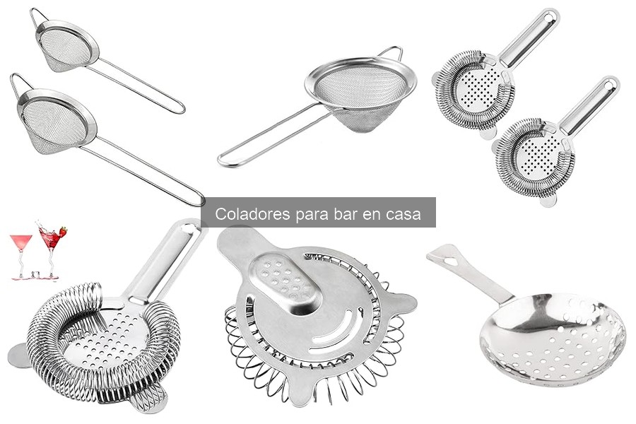 Opiniones de coladores para bar en casa: ¿cuáles son los mejores?