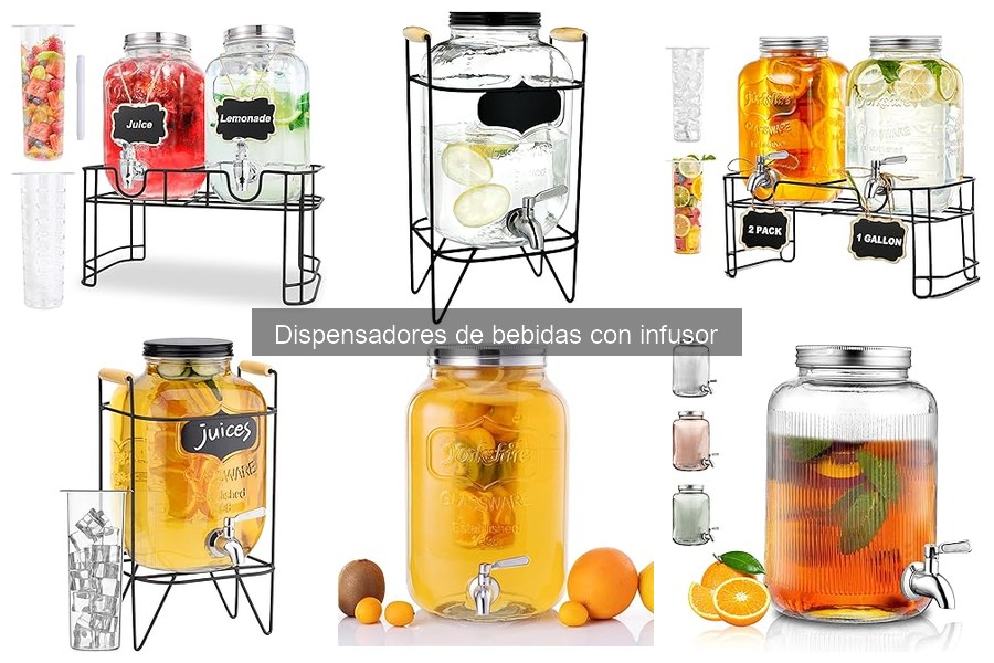 Opiniones de dispensadores de bebidas con infusor