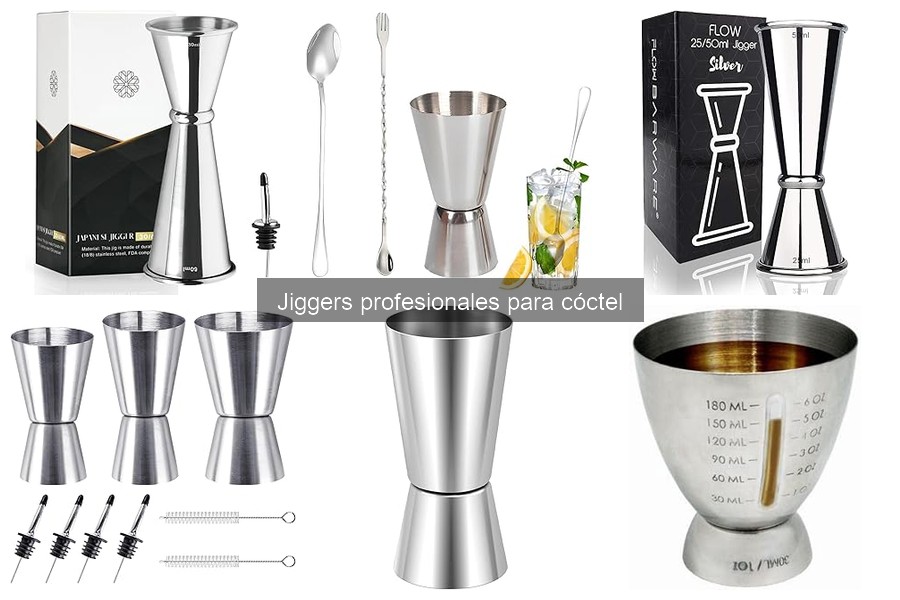 Opiniones de los Mejores Jiggers Profesionales para Cócteles