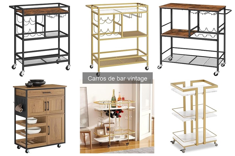 Opiniones sobre carros de bar vintage: Reseñas y experiencias