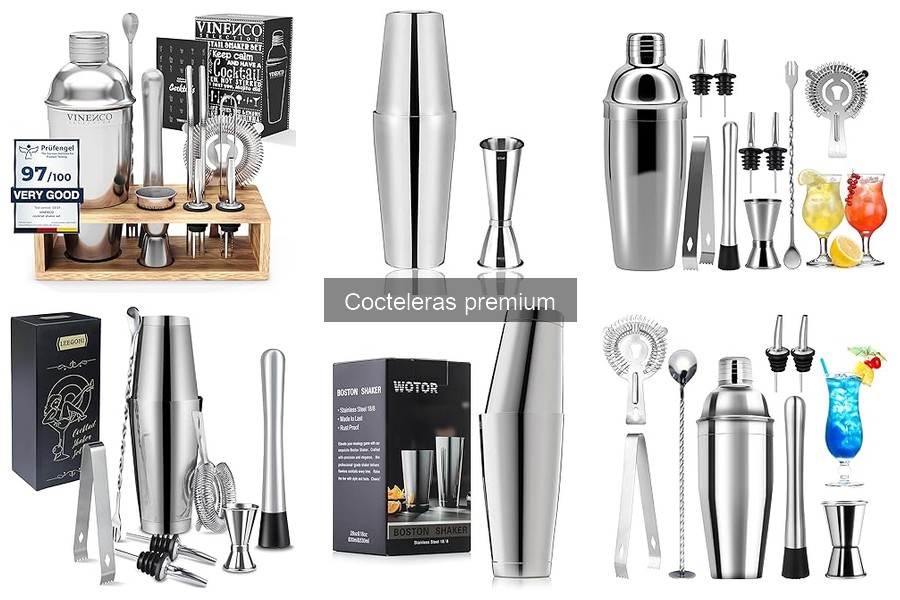Opiniones sobre Cocteleras Premium: Mejores Modelos y Valoraciones