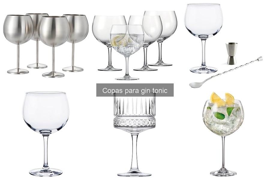 Opiniones sobre copas de gin tonic: experiencias de usuarios