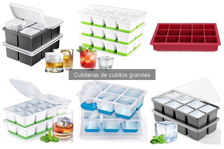 Opiniones sobre Cubiteras de Cubitos Grandes para Cócteles