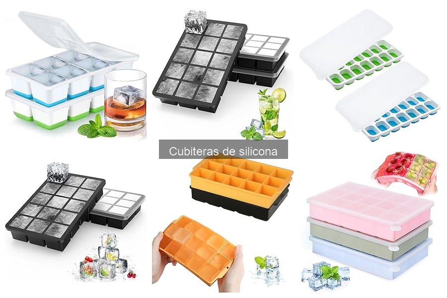 Opiniones sobre cubiteras de silicona populares