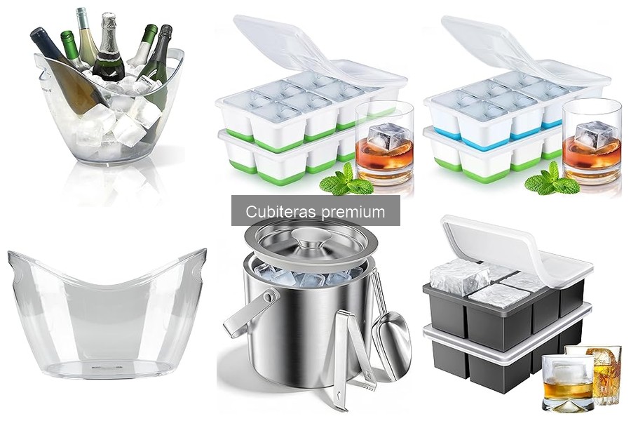 Opiniones sobre cubiteras premium: ¿Valen la pena?