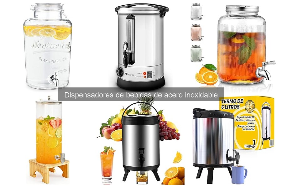 Opiniones sobre dispensadores de acero inoxidable más populares