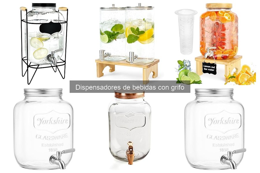 Opiniones sobre dispensadores de bebidas con grifo
