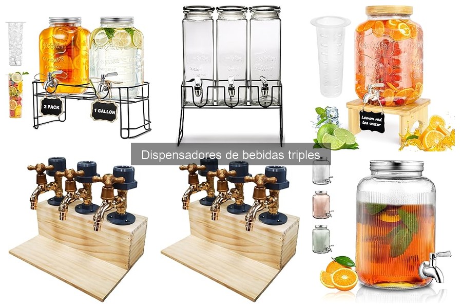Opiniones sobre dispensadores de bebidas triples: ¿valen la pena?