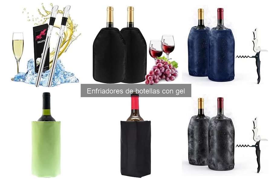 Opiniones sobre enfriadores de botellas con gel