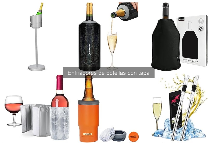 Opiniones sobre enfriadores de botellas con tapa: usuarios opinan