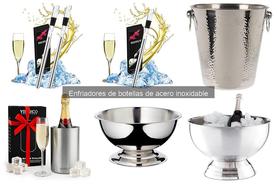 Opiniones sobre enfriadores de botellas de acero inoxidable