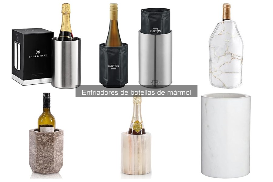 Opiniones sobre enfriadores de botellas de mármol