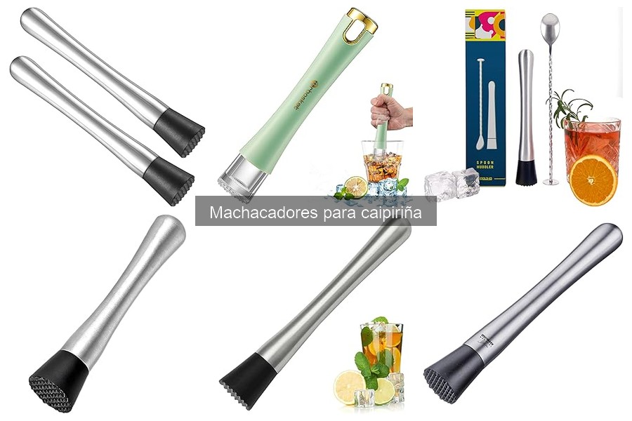Opiniones sobre los Mejores Machacadores para Caipiriña