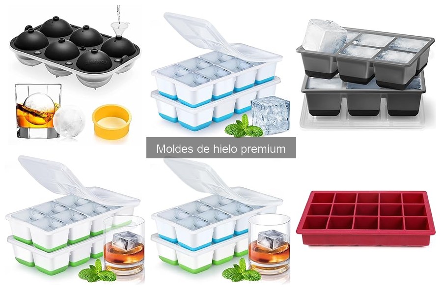 Opiniones sobre moldes de hielo premium: reseñas reales