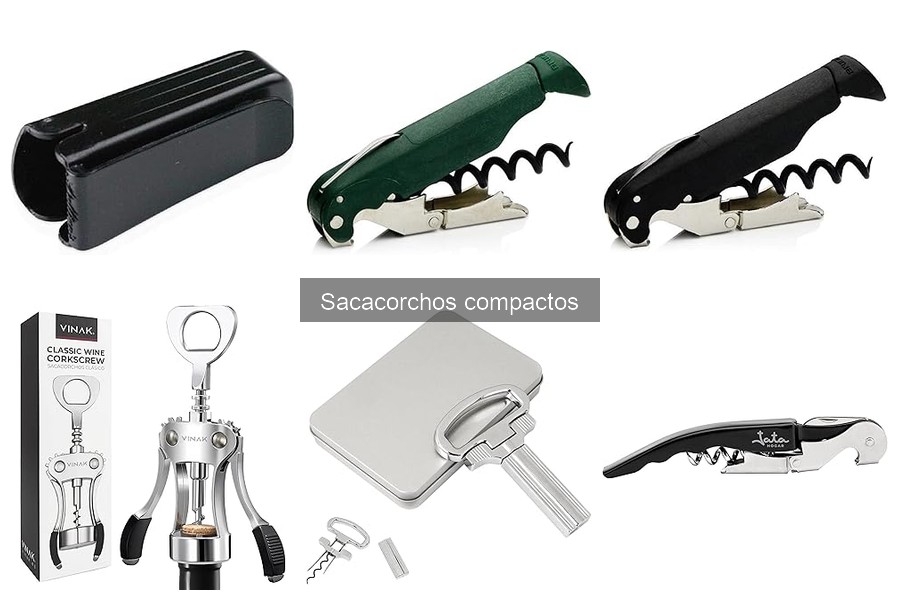 Opiniones sobre sacacorchos compactos: ¿Cuál elegir?