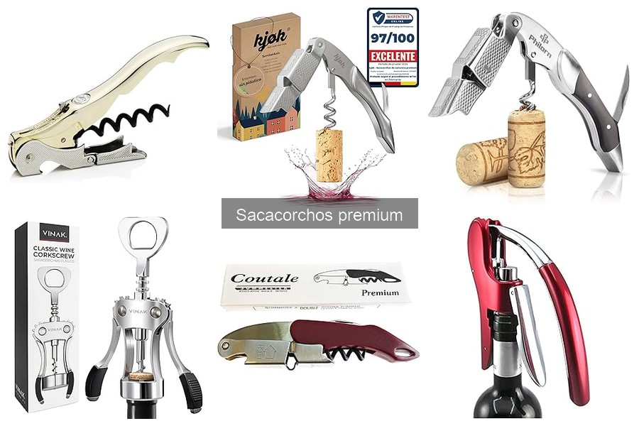 Opiniones sobre Sacacorchos Premium: Mejor Selección 2023