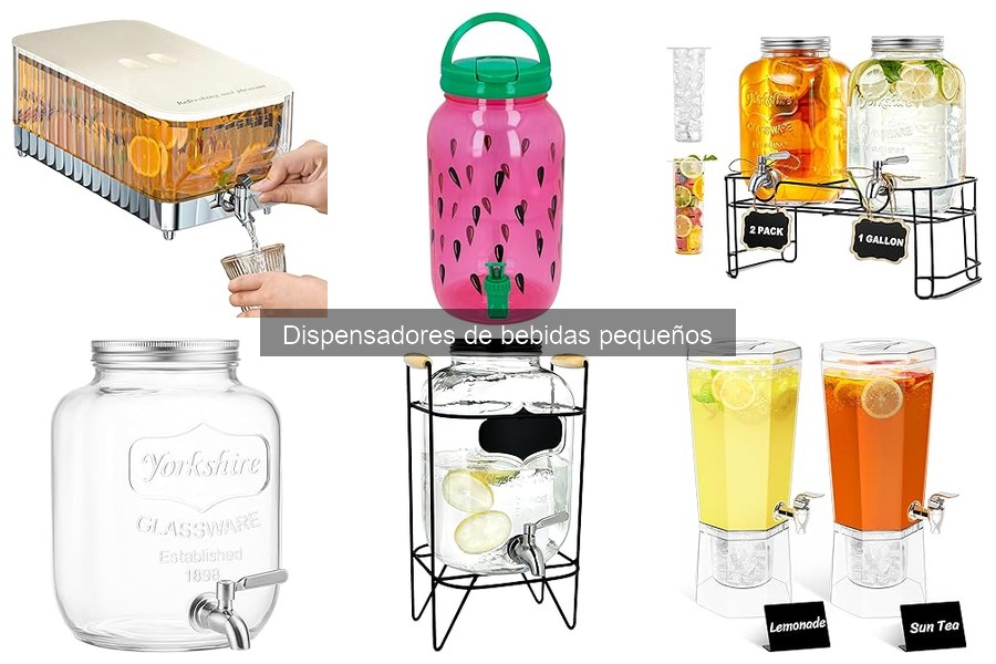 Opiniones y reseñas de dispensadores de bebidas pequeños