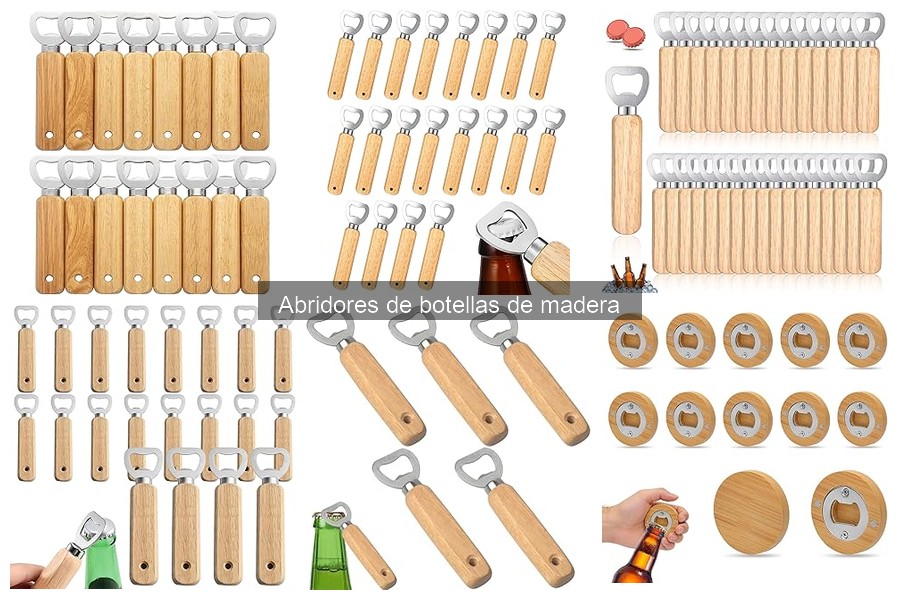 Personaliza tu abridor de botellas de madera: ideas y técnicas