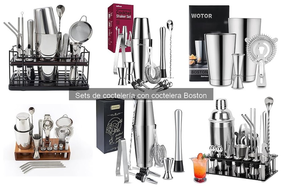 ¿Por qué invertir en un set de coctelería con coctelera Boston?