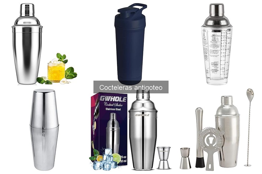 ¿Por qué mi coctelera antigoteo gotea? Causas y soluciones