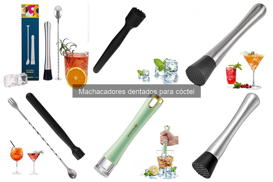Precio promedio de machacadores dentados para cócteles