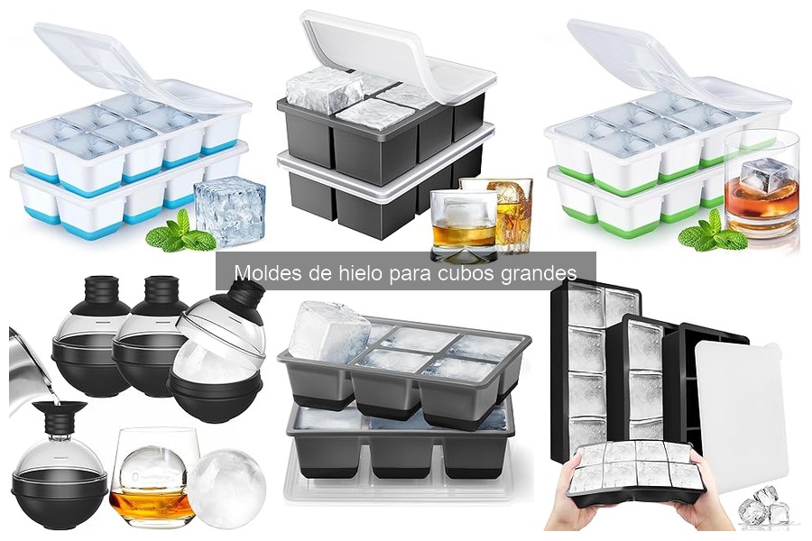 Precio promedio de moldes de hielo para cubos grandes