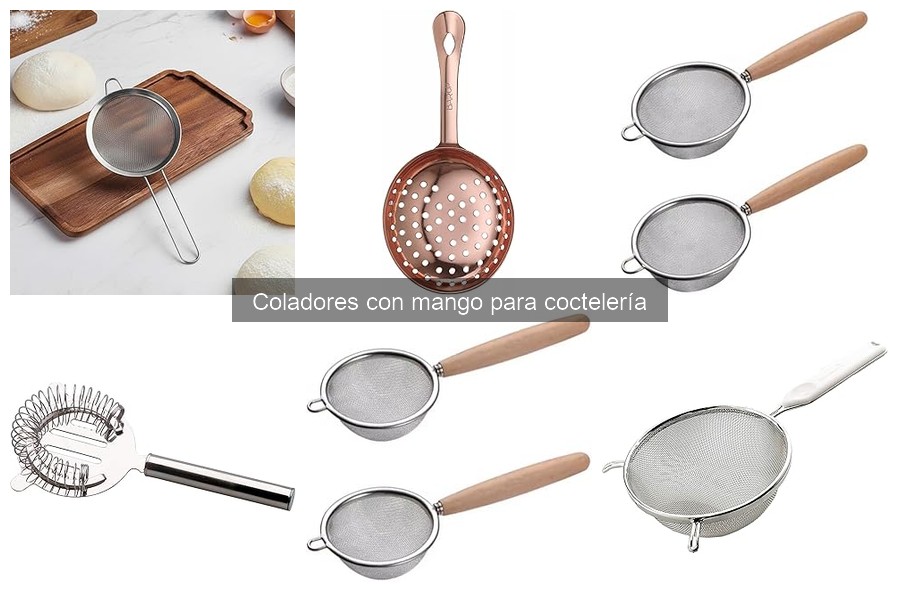 Precios de coladores con mango para coctelería en Amazon