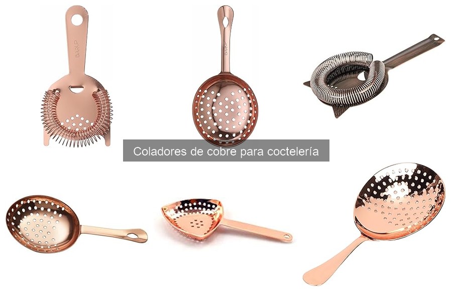 Precios de Coladores de Cobre para Coctelería: ¡Aprovecha Ofertas!