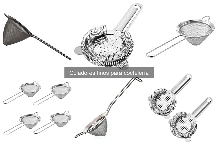 Precios de coladores finos para coctelería: ¿Cuánto cuestan?
