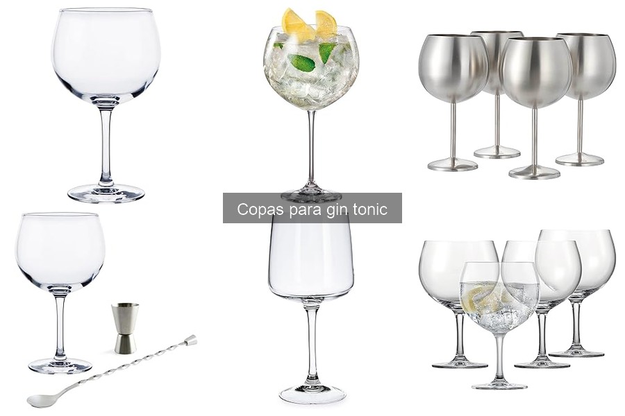 Precios de Copas para Gin Tonic en Amazon: ¡Encuentra las Mejores!