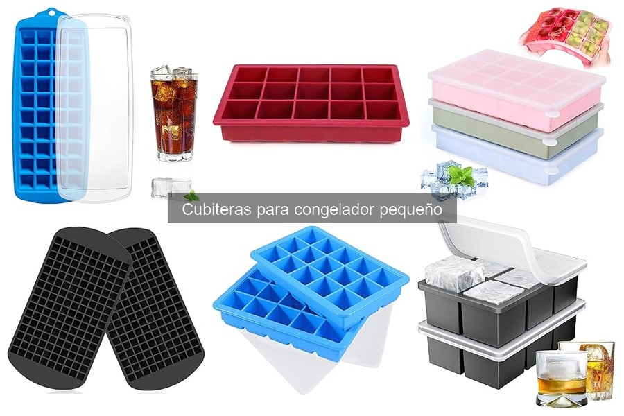 Precios de cubiteras para congelador pequeño: Guía y rangos