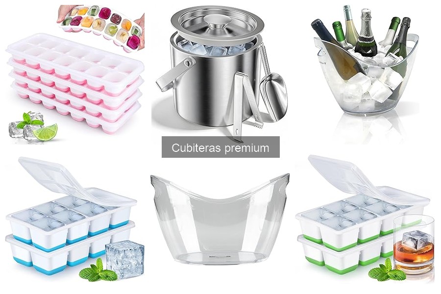 Precios de cubiteras premium: ¿Qué influye en su costo?
