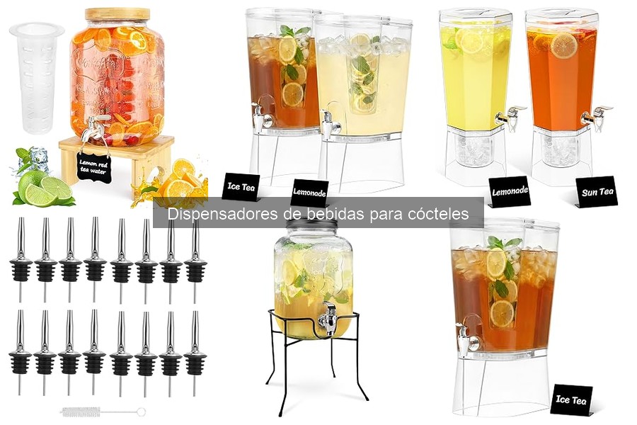 Precios de dispensadores de bebidas para cócteles - Guía