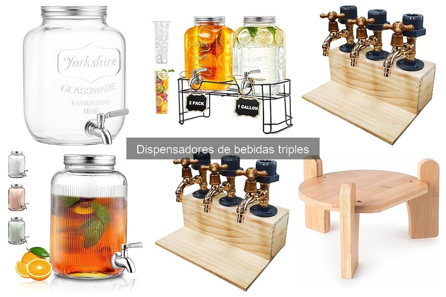 Precios de dispensadores de bebidas triples: ¡Descubre el rango!