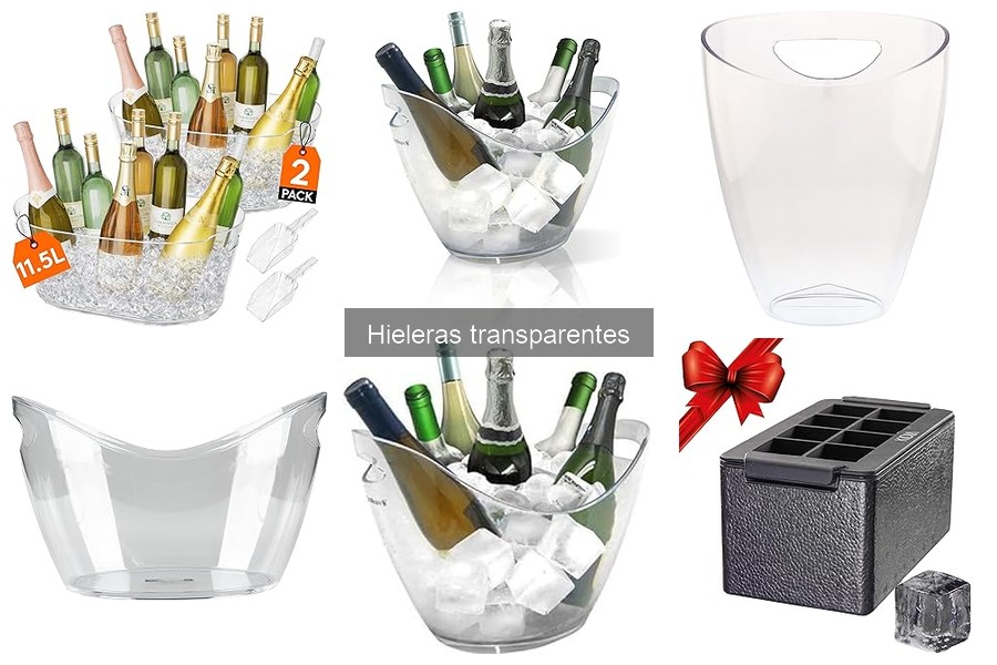 Precios de hieleras transparentes: dónde comprarlas con buenas ofertas