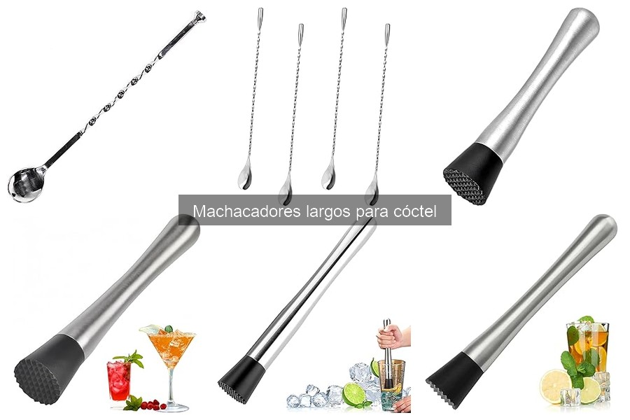 Precios de Machacadores Largos para Cócteles: Comparativa y Ofertas