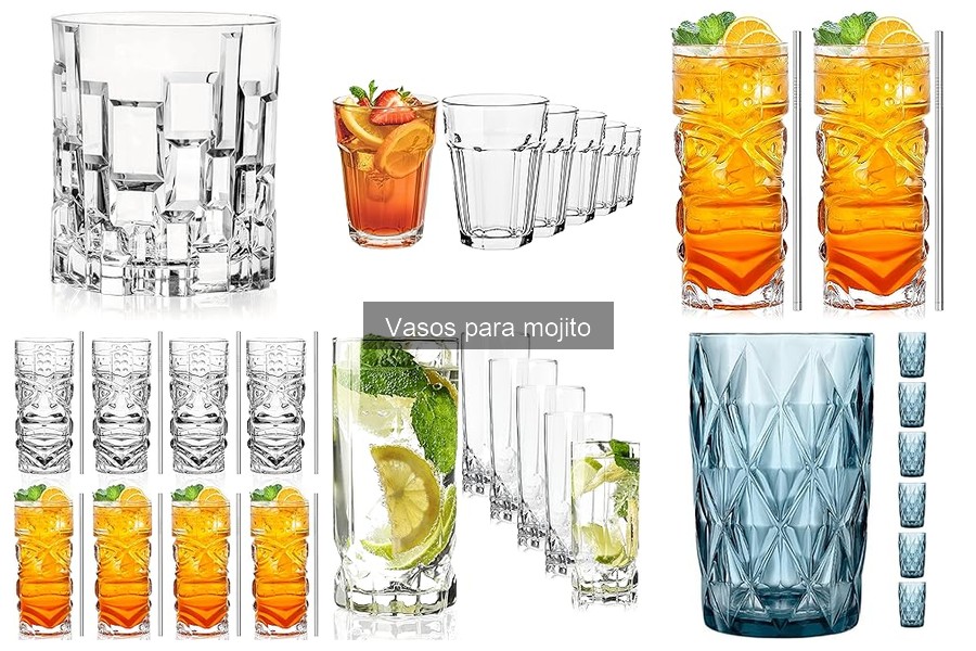 Precios de vasos para mojito: guía de opciones y calidad