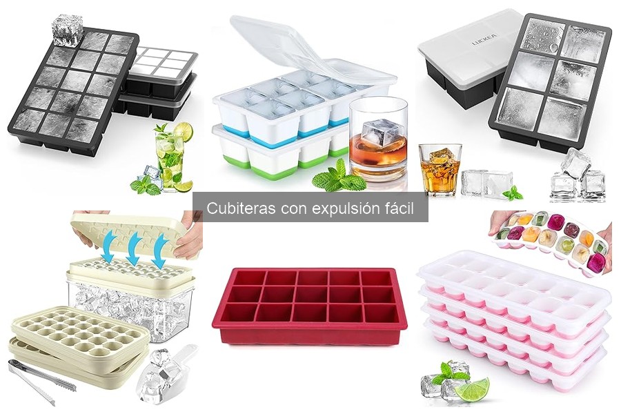 Precios promedio de cubiteras con expulsión fácil