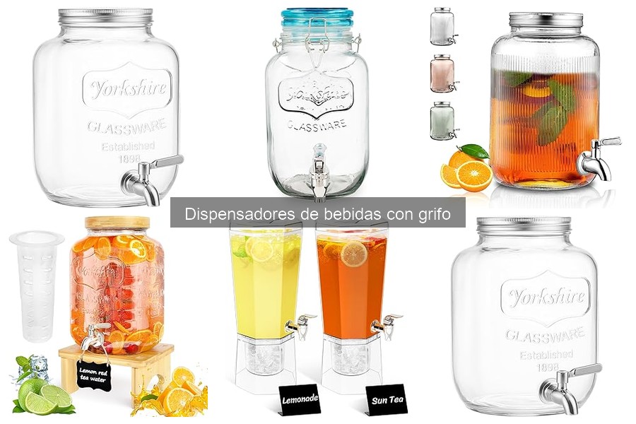 Precios promedio de dispensadores de bebidas con grifo
