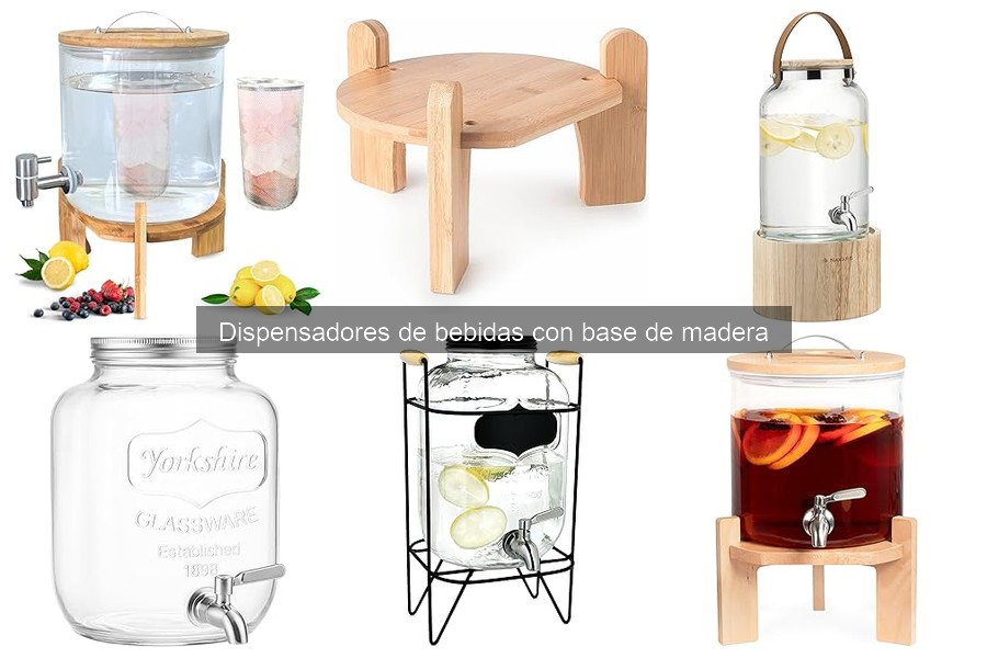 Precios Promedio de Dispensadores de Bebidas de Madera